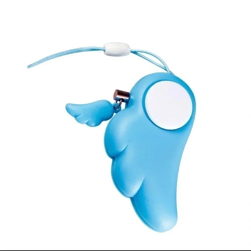 Blue Wing 90Db Self Defense Alarm For KeyChain/ Bag Charm